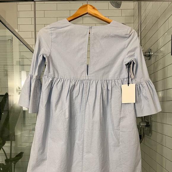 Aritzia Sunday Best Blue Bell Sleeve Dress XXS BNWT - Picture 5 of 10